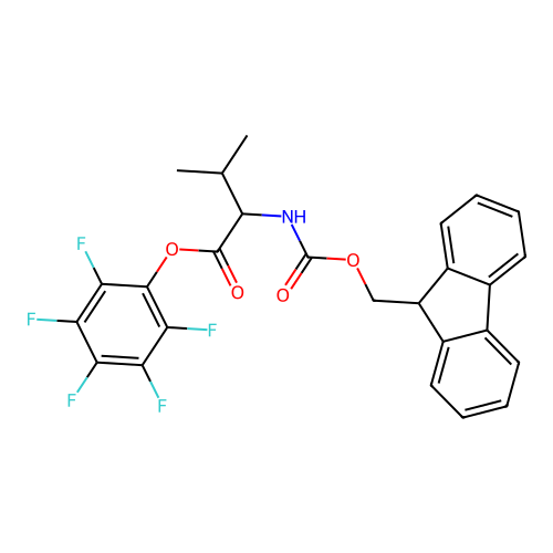 Fmoc-Val-OPfp structure