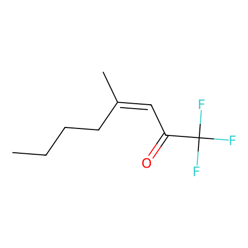 3-Octen-2-one, 1,1,1-trifluoro-4-methyl-, (Z)- structure