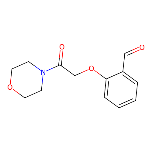2-(2-Morpholin-4-yl-2-oxoethoxy)benzaldehyde structure