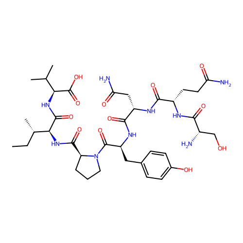 Ser-Gln-Asn-Tyr-Pro-Ile-Val structure