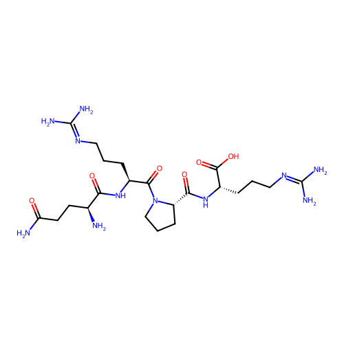 Soybean peptide QRPR structure