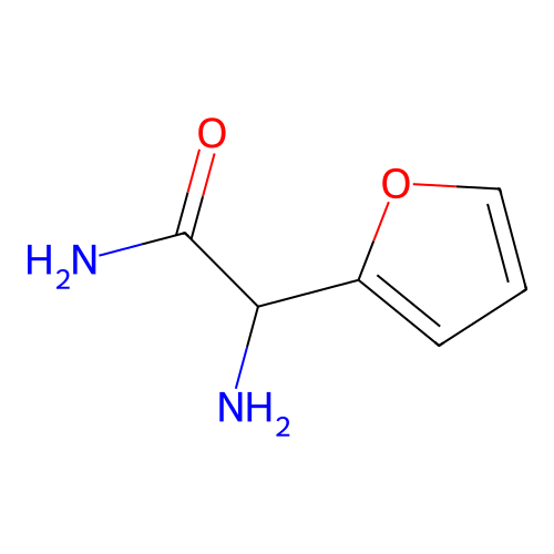 2-Amino-2-(furan-2-yl)acetamide structure