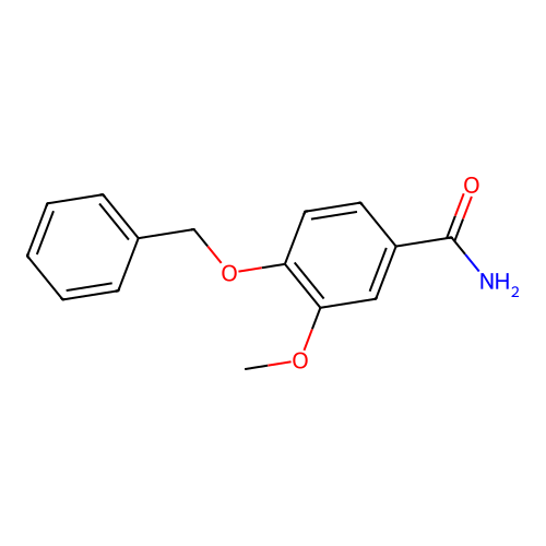 4-(Benzyloxy)-3-methoxybenzamide structure