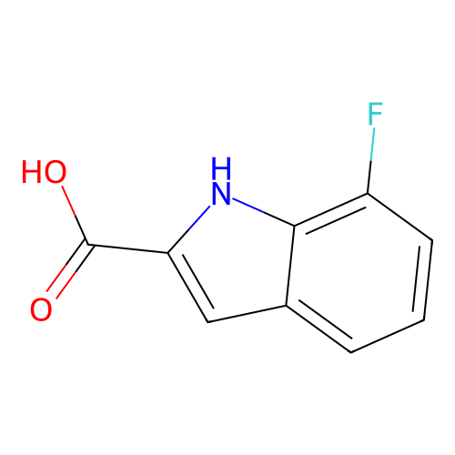 7-Fluoro-1H-indole-2-carboxylic acid structure