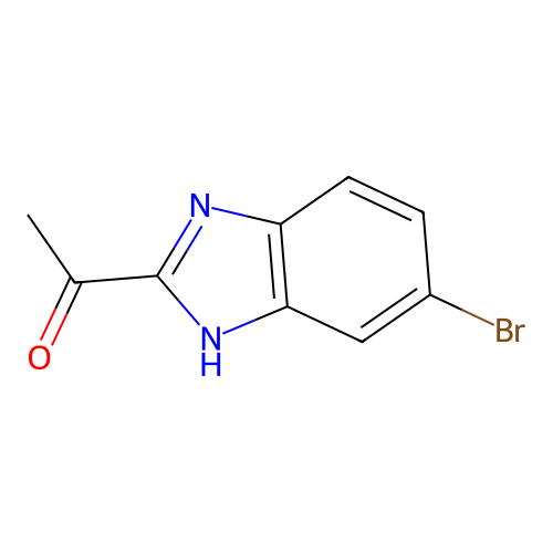 1-(6-Bromo-1H-benzo[d]imidazol-2-yl)ethanone structure