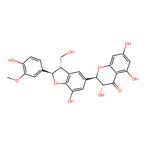 Silychristin structure