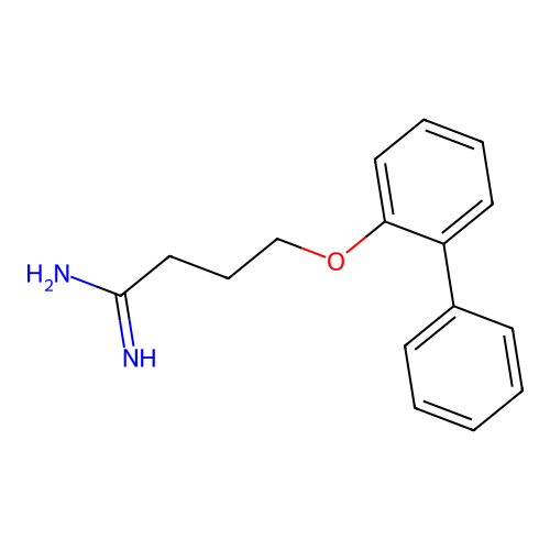 4-(2-Phenylphenoxy)butanimidamide structure