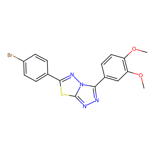 C17H13BrN4O2S structure