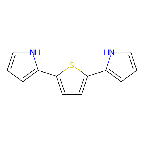 2-[5-(1H-pyrrol-2-yl)-2-thienyl]-1H-pyrrole structure