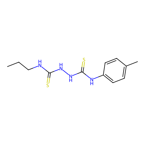 1-(4-Methylphenyl)-3-(propylcarbamothioylamino)thiourea structure