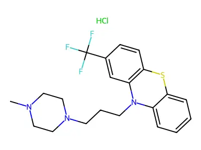 Fluoperazine structure