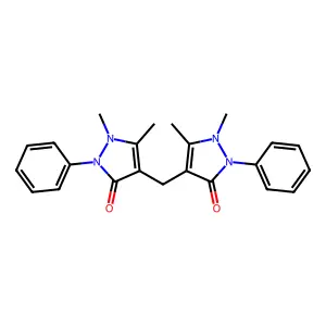 Diantipyrylmethane structure