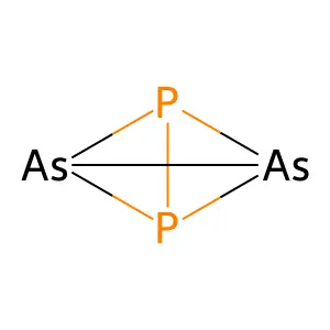 二磷化二砷 structure