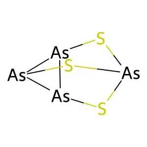 Tetraarsenic trisulfide structure