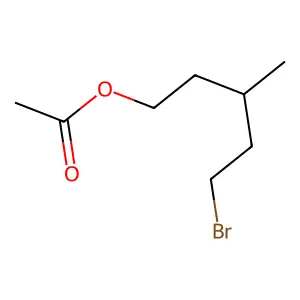 5-Bromo-3-methylpentyl acetate structure