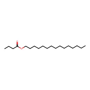 Pentadecyl butyrate structure