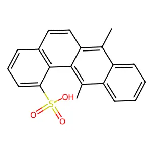 DMBA-1-磺酸 structure