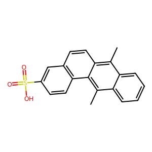 DMBA-3-磺酸 structure
