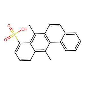 DMBA-8-磺酸 structure