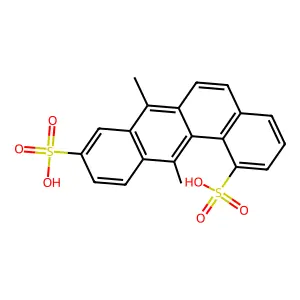 7,12-二甲基苯并[a]蒽-1,9-二磺酸 structure