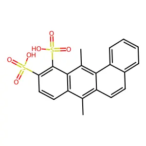 DMBA-10,11-disulfonic acid structure