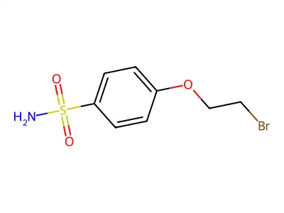 4-(2-Bromoethoxy)benzene-1-sulfonamide structure