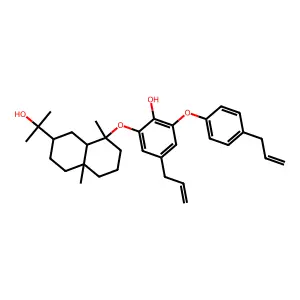 Eudesobovatol A structure