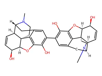 Pseudomorphine structure