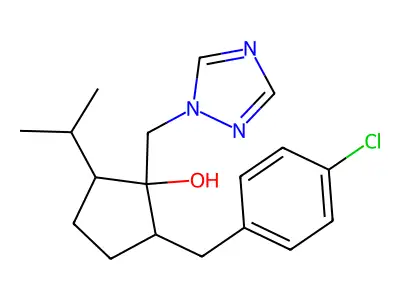 种菌唑 structure