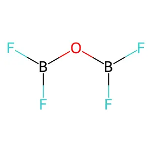 双(二氟硼基)氧化物 structure
