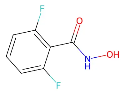 2,6-difluoro-N-hydroxybenzamide structure