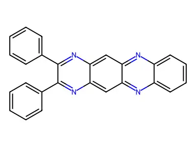 Pyrazino[2,3-b]phenazine, 2,3-diphenyl- structure