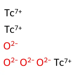 Technetium oxide (99Tc3O4) structure