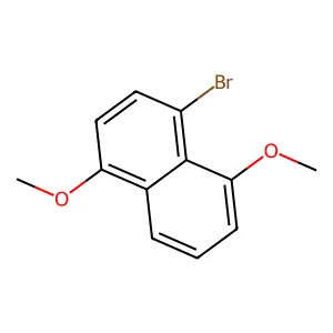 4-Bromo-1,5-dimethoxynaphthalene structure