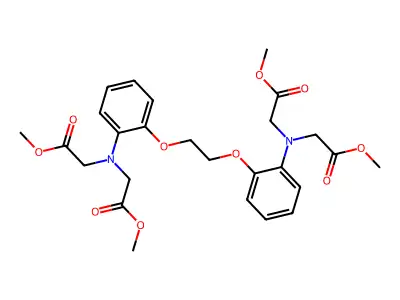 BAPTA Tetramethyl ester structure