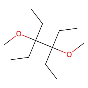 3,4-Diethyl-3,4-dimethoxyhexane structure