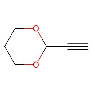 1,3-Dioxane, 2-ethynyl- structure