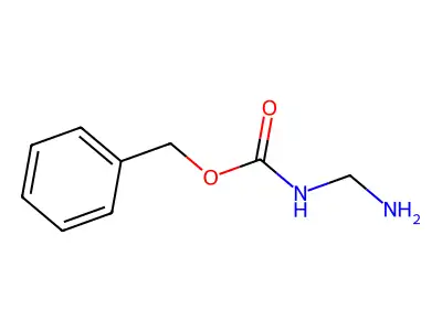 benzyl N-(aminomethyl)carbamate structure