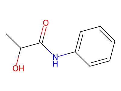 2-羟基-N-苯基丙酰胺 structure