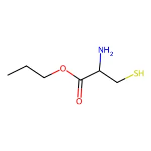 (R)-Propyl 2-amino-3-mercaptopropanoate structure