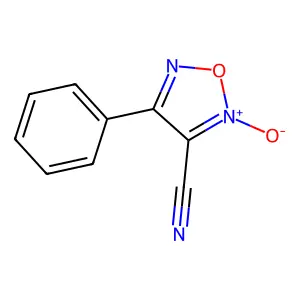 4-苯基-3-呋咱甲腈 structure