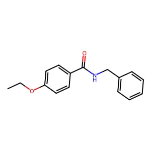 N-benzyl-4-ethoxybenzamide structure