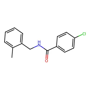 4-Chloro-N-(2-methylbenzyl)benzamide structure
