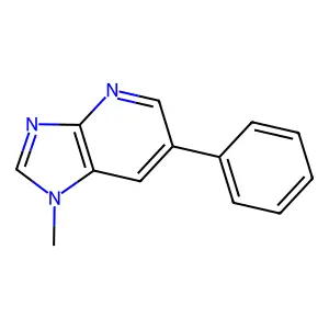 1-methyl-6-phenyl-1H-imidazo[4,5-b]pyridine structure