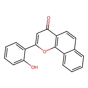 2-(2-Hydroxyphenyl)benzo[h]chromen-4-one structure