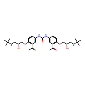 Celiprolol Impurity B structure