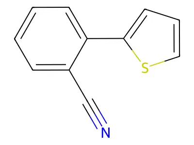 2-(2-Thienyl)benzonitrile structure