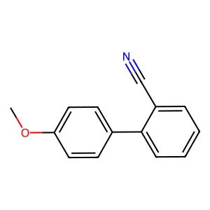 2-(4-甲氧基苯基)苯甲腈 structure