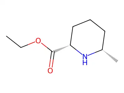 ethyl (2S,6S)-6-methylpiperidine-2-carboxylate structure