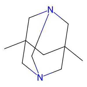 5,7-Dimethyl-1,3-diazaadamantane structure